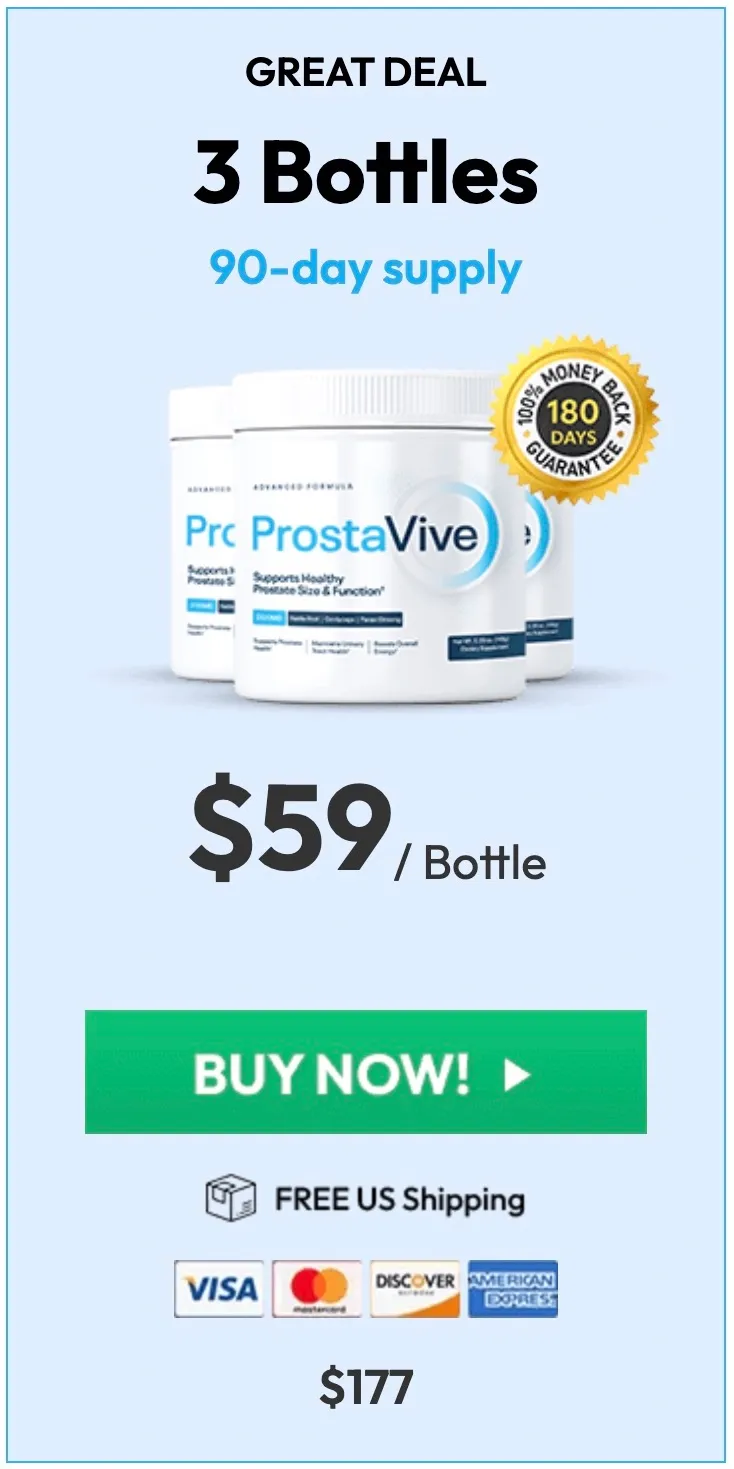 Prostavive 3 bottle